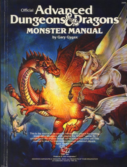 Donjons & Dragons, conçu par Dave Arneson et Gary Gygax 