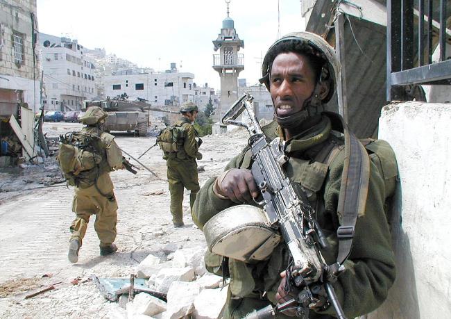 Israel Defense Forces -Standing Guard in Nablu